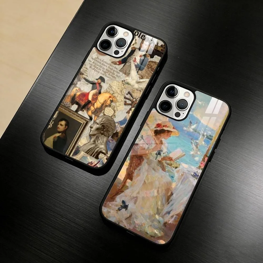 

Renaissance art Painting Phone Case For iPhone 17/16/15/14/13/12/Plus/Pro/Max for Magnetic Wireless Charging