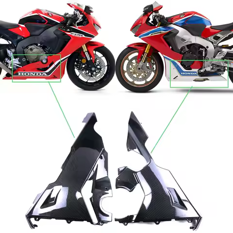 For Honda CBR1000RR 2017 2018 2019 2020 + 3K Carbon Fiber Motorcycle Modified Accessories Undertray Belly Pan Fairing