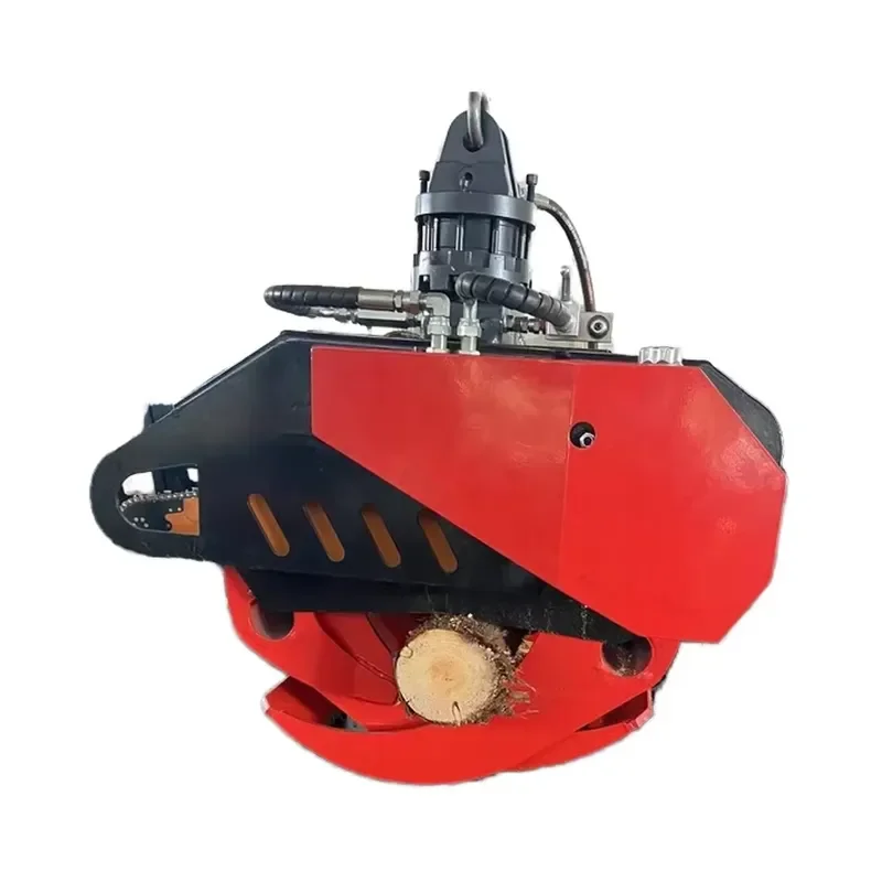 Crusher Professional GS500 Grapple Saw | Hydraulic Grapple with Chainsaw | Excavator & Crane Mounted Cutting Attachment