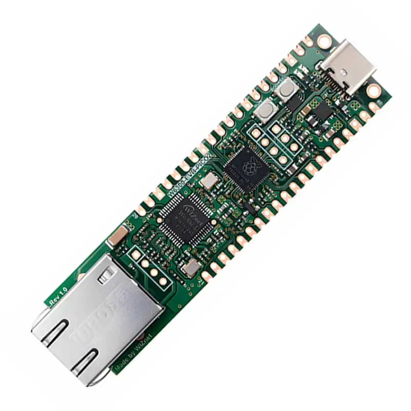 Raspberry Pi Pico 2 RP2350A W6300-EVB Ethernet Development Board ETH RJ45 W6300-EVB-Pico2