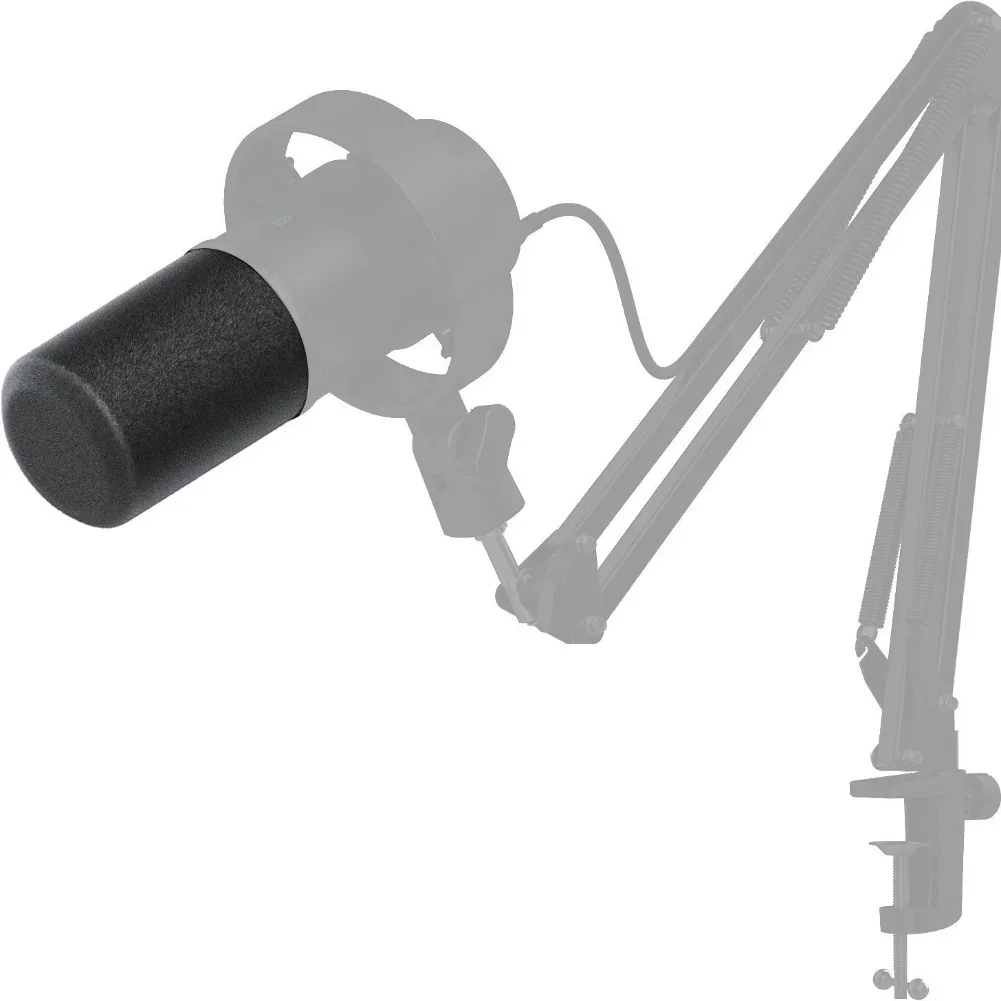 Microphone Sponge Foam Cover For FIFINE K688 Plush Sponge Microphone Windproof Filter Cover For Recording Mic Accessories