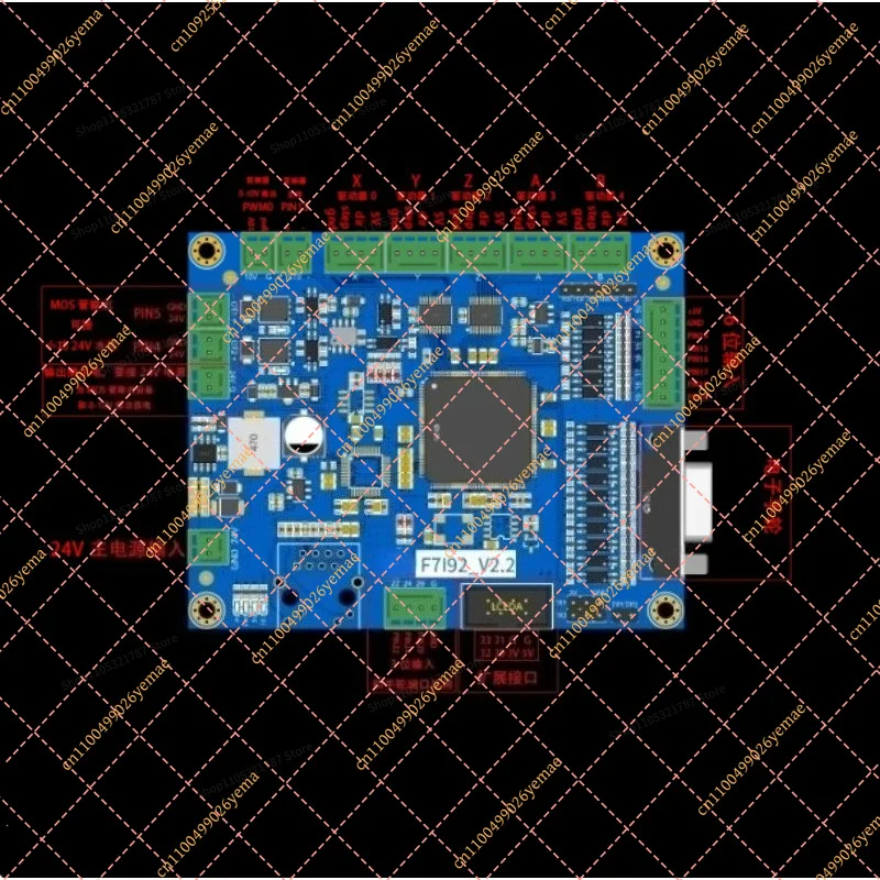 Industrial CNC Motion Control Card, High-Speed FPGA PCI Express Board