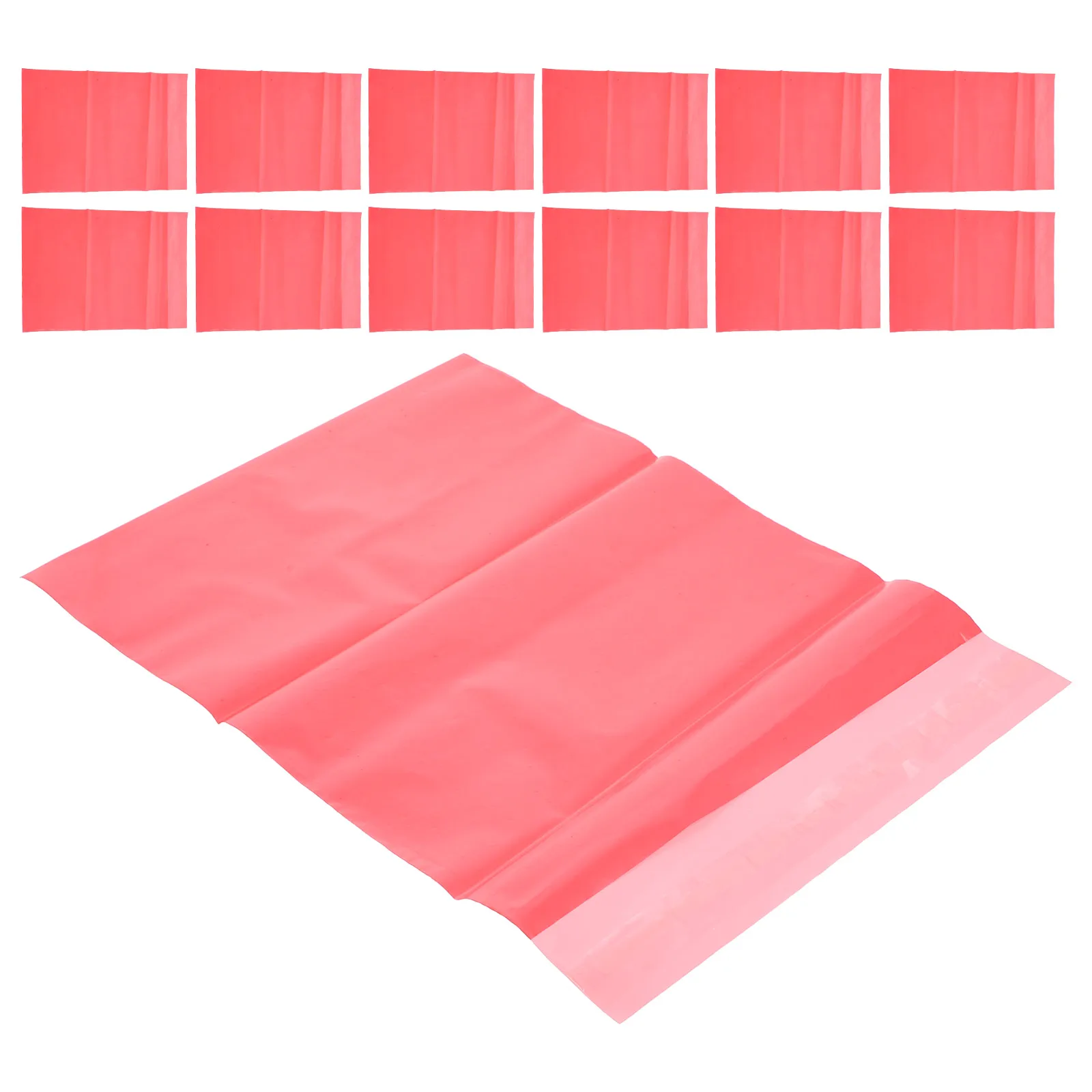 

100pcs Waterproof Express Bags Sturdy Plastic Mailing Packaging for Clothes Books Heavy Duty Sealing Strip Self-Adhesive