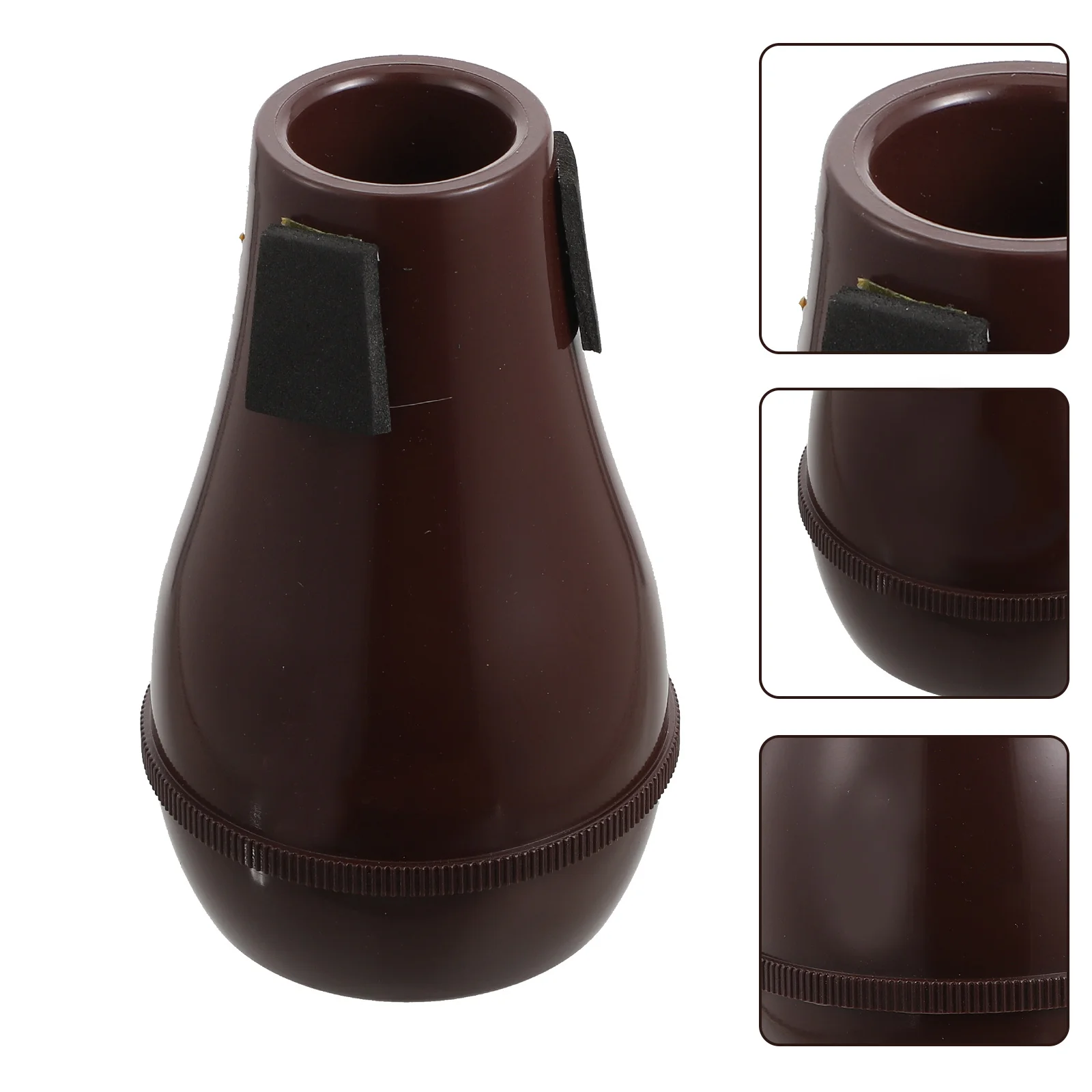 

Trombone Mute Practice Sound Dampener Cup Instrument Musical Mutes Abs Straight