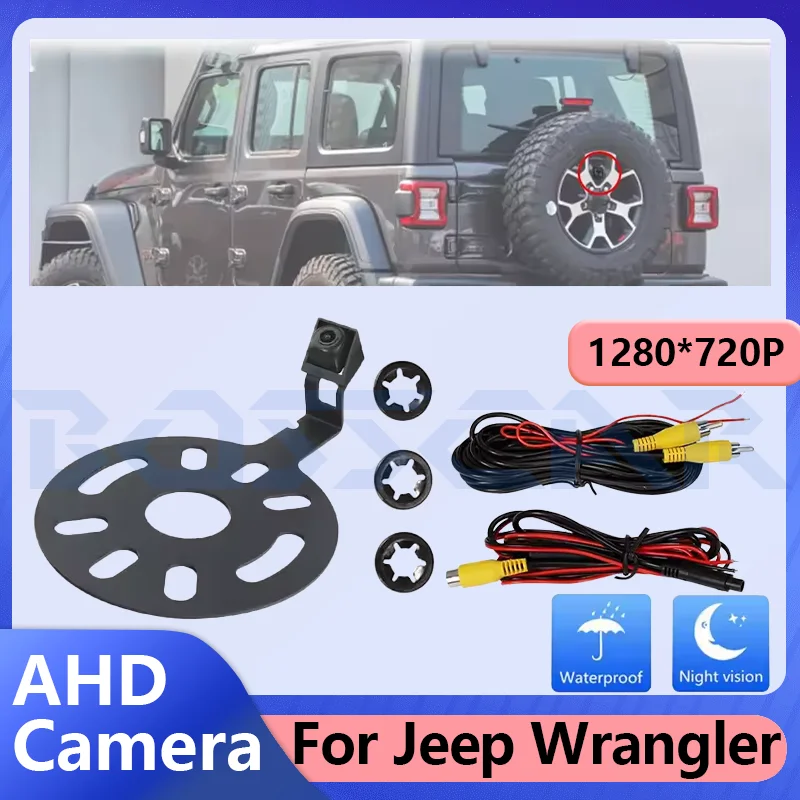 

Car Rear View Camera For Jeep Wrangler NEW IP67 Waterproof Reversing Camera OEM Radio Video Harness Electronics Accessories