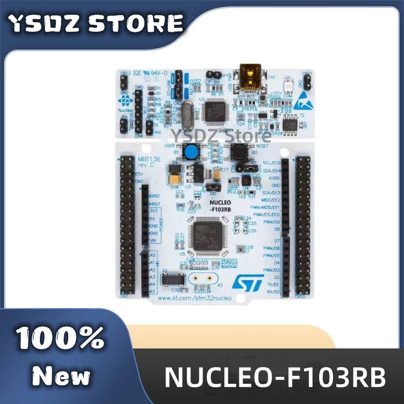 New Original NUCLEO-F103RB STM32 Nucleo-64 development board STM32F103RBT6 in stock Fast Shipping — product photo 1 of 1