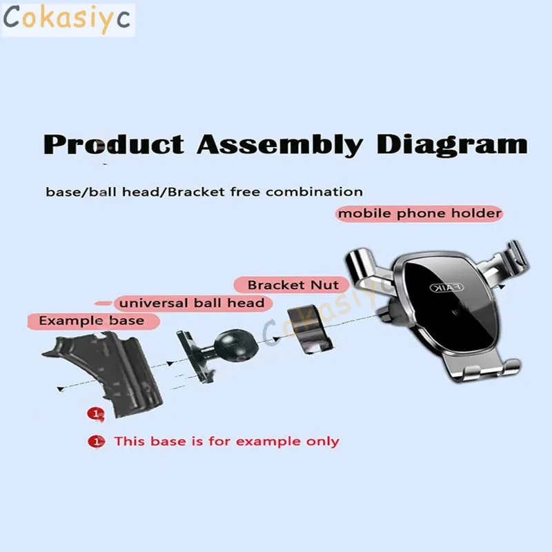 Car Mobile Phone Holder for Renault Koleos Samsung QM6 HC 2017~2023 Air Vent Mount Bracket Smartphone Stand Auto Accessories