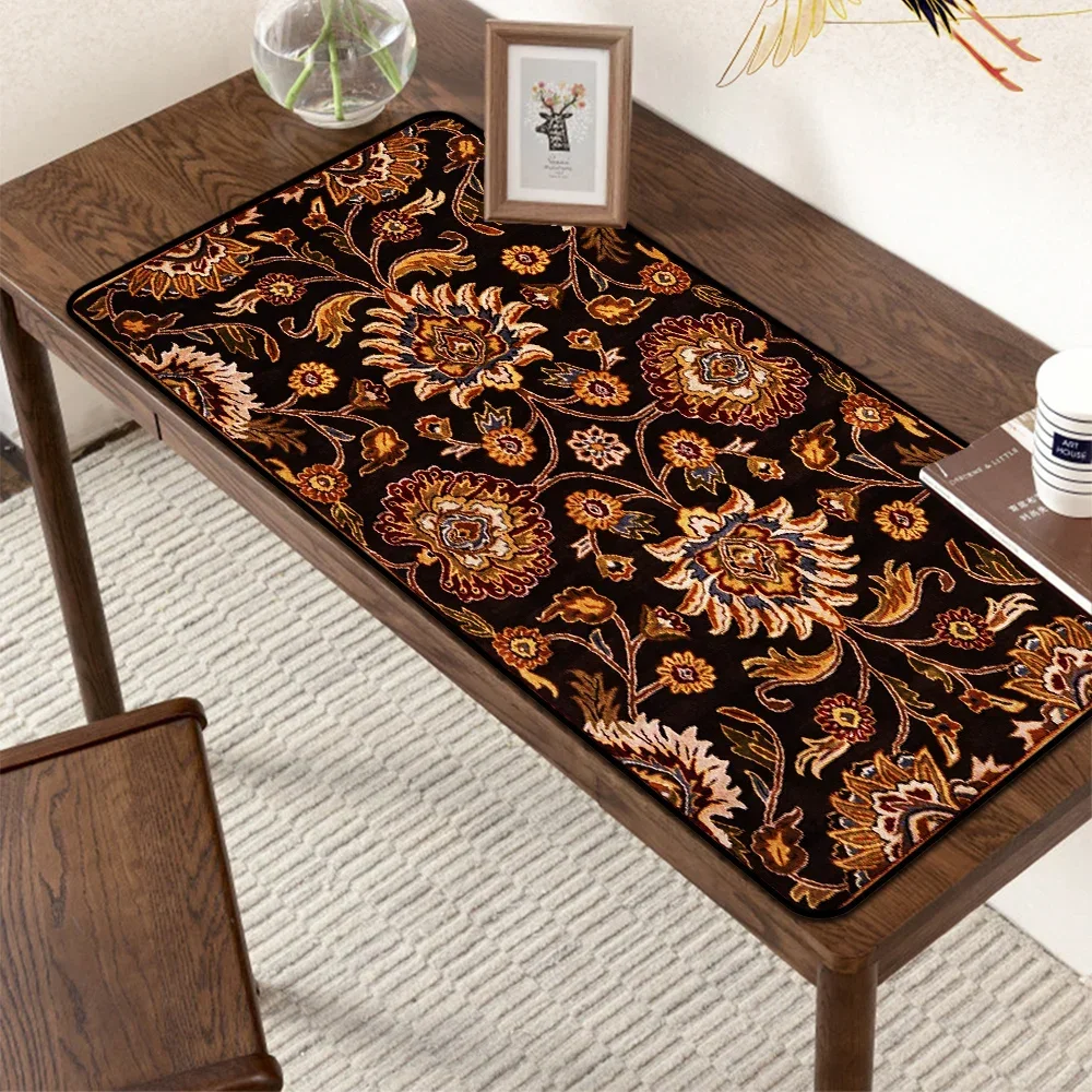 

Retro Persian carpet boho mouse pad big keyboard office accessories 90x40cm/80x30cm laptop desk pad mousepad gamer