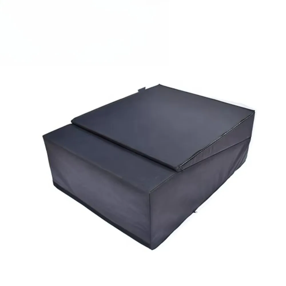Stair step inclination pad exercise folding wedge ramp pad hand standing walking ramp with stairs folding downhill pad