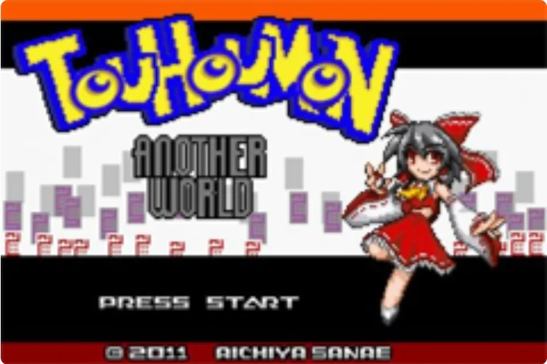 

32bit game card : Touhoumon Another World ( USA Version!! English Language!! )