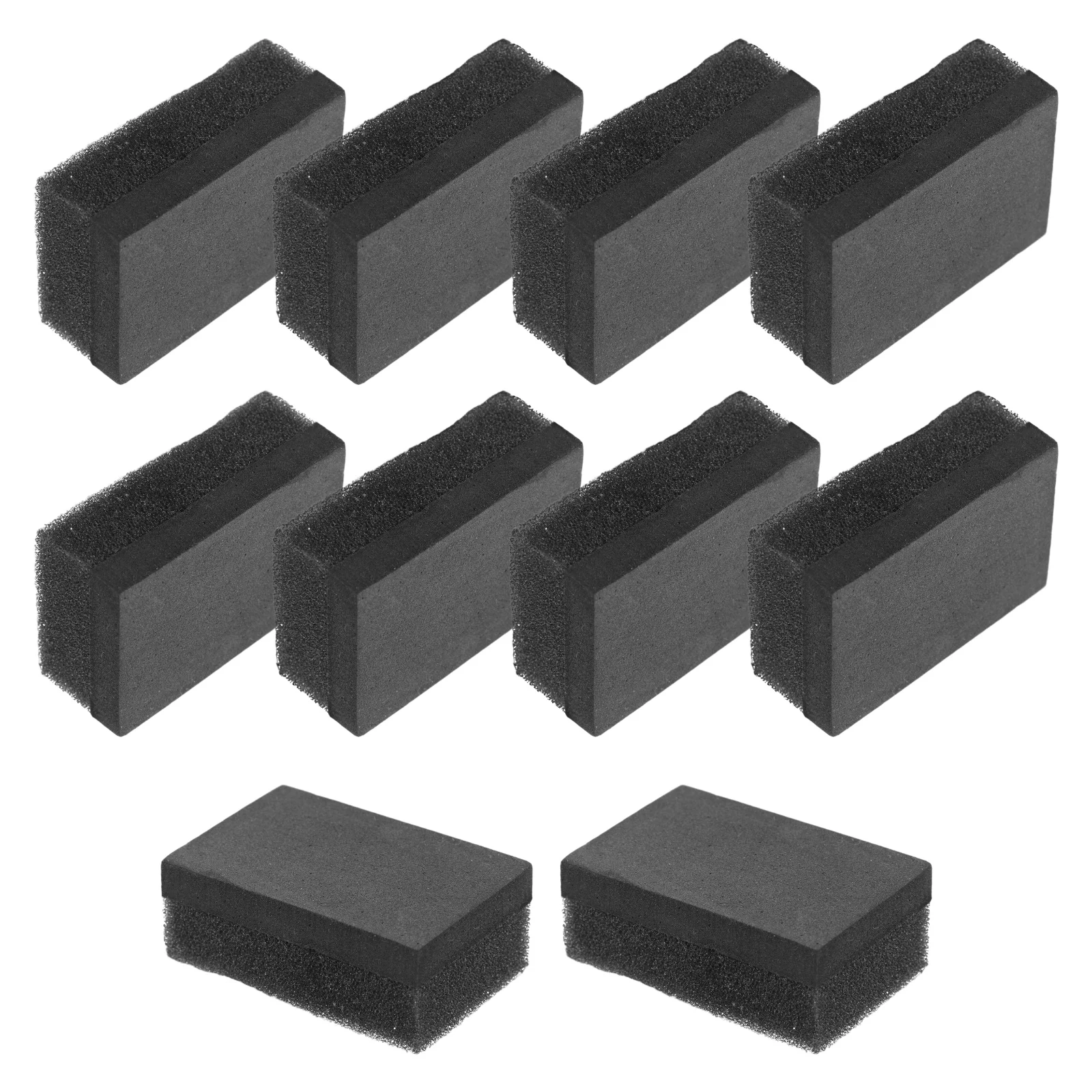

10 pcs Disposable Shoe Wipes Black Polish Cloth Shoes Care Kit Feet Buffer Tennis Shoes Shine