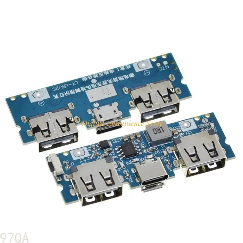 97QA MicroUSB/Type-C USB Power Mobile Power 18650 MODULE MODULE LITHIUM BATTERCHAR #3