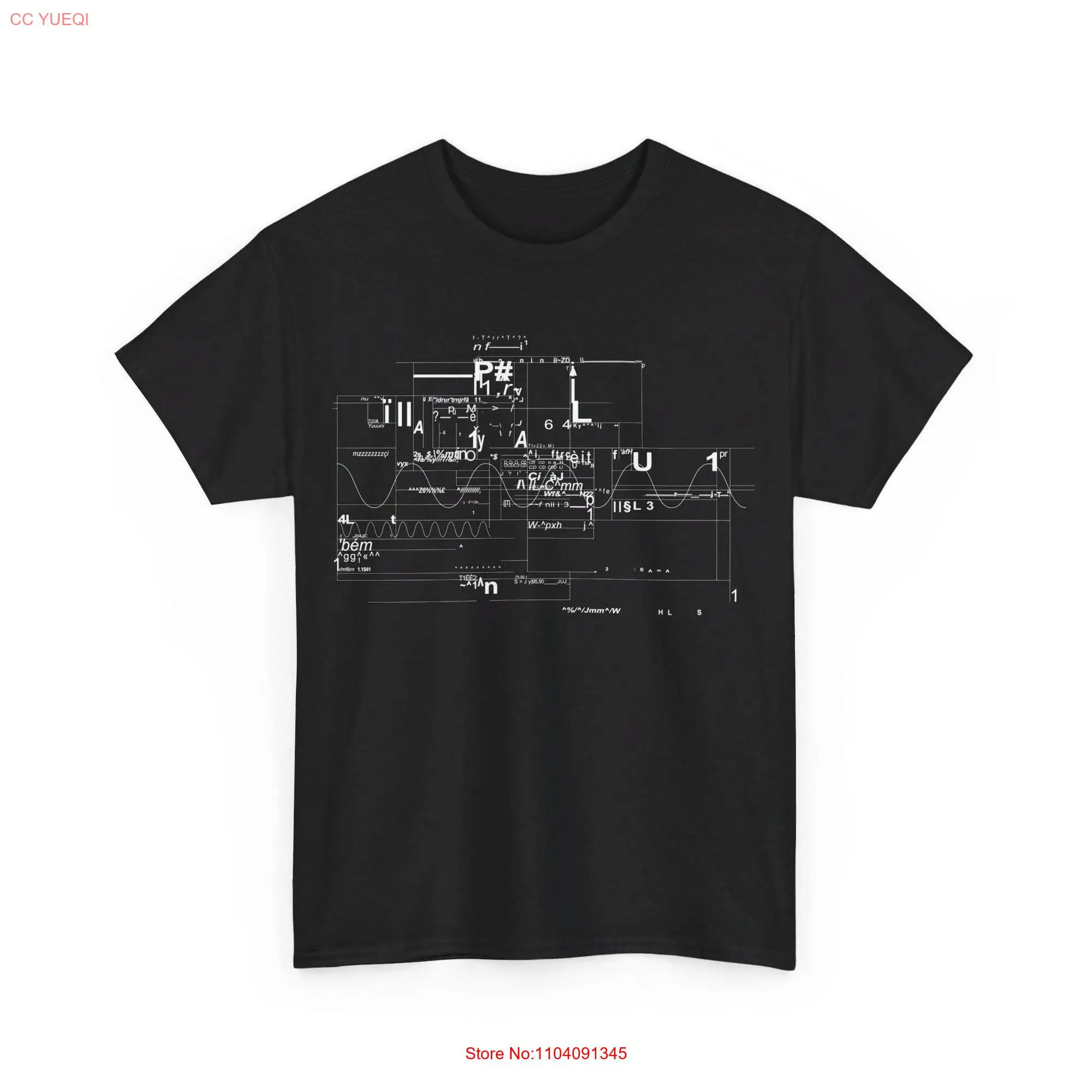 MGDR Complicated T Shirt Minimal Typography long or short sleeves