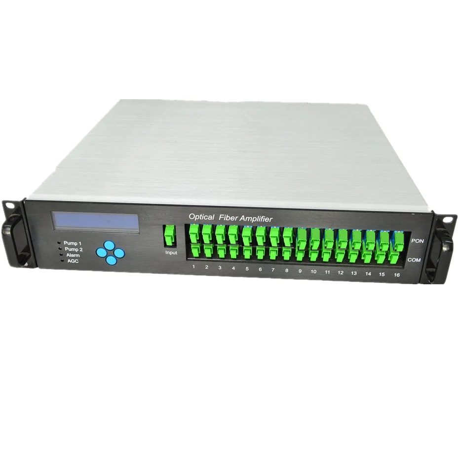

Гарантия 36 месяцев 1550 нм Edfa 16 порт 22 дБм Catv с Wdm стандартным сумматором цена