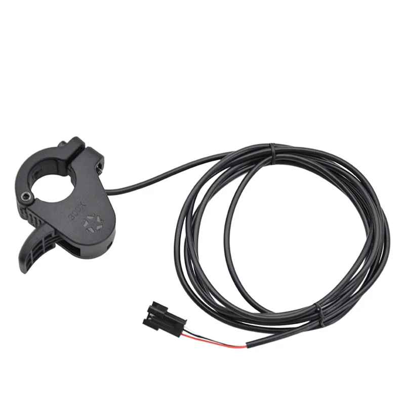 Ebike Thumb Throttle 300X Right/Left Hand Throttle for 24V 36V 48V 72V Electric Bicycle Accelerator,Sm Plug