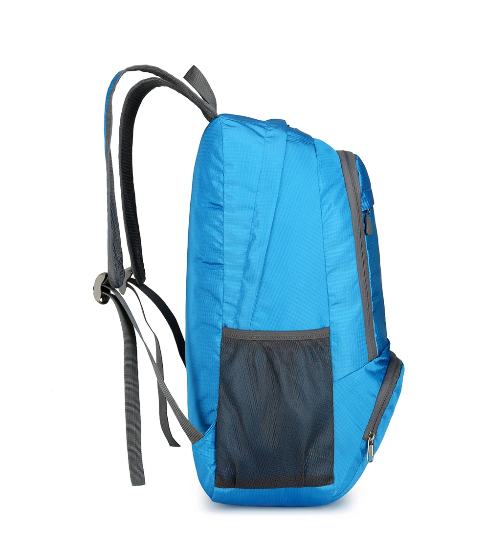 23l packbarer Rucksack faltbare ultraleichte Outdoor-Reisetasche großer zusammen klappbarer Rucksack Wander reise rucksack Bergsteiger-Tages rucksack Geringes Gewicht hohe Kapazität Wasserabweisendes Gewebe Top Punc – Detail 31