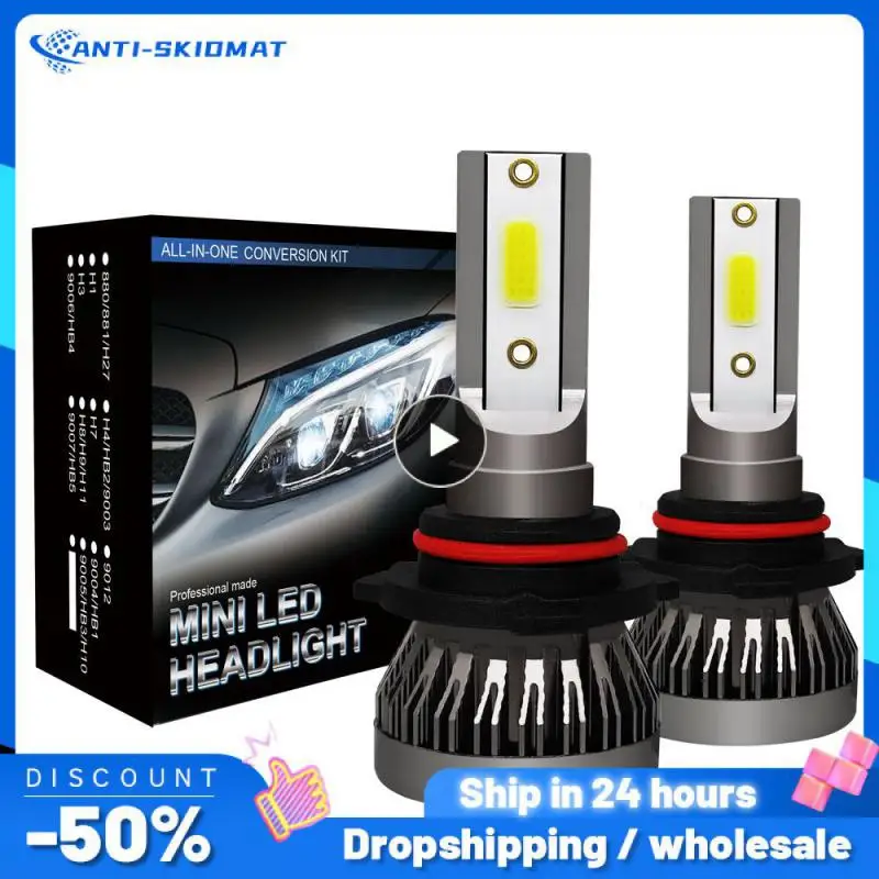 BraveWay H11 Led Headlight for Auto 9005 9006 HB3 HB4 Led Ice Bulb Car Led Light Automobile Diode Lamps LED Bulb