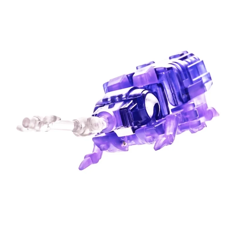 【Towar dostępny od ręki】Oryginalne zabawki transformujące NEWAGE NA Machine Insect Purple Transformed Limited Edition Small Ratio Action Doll