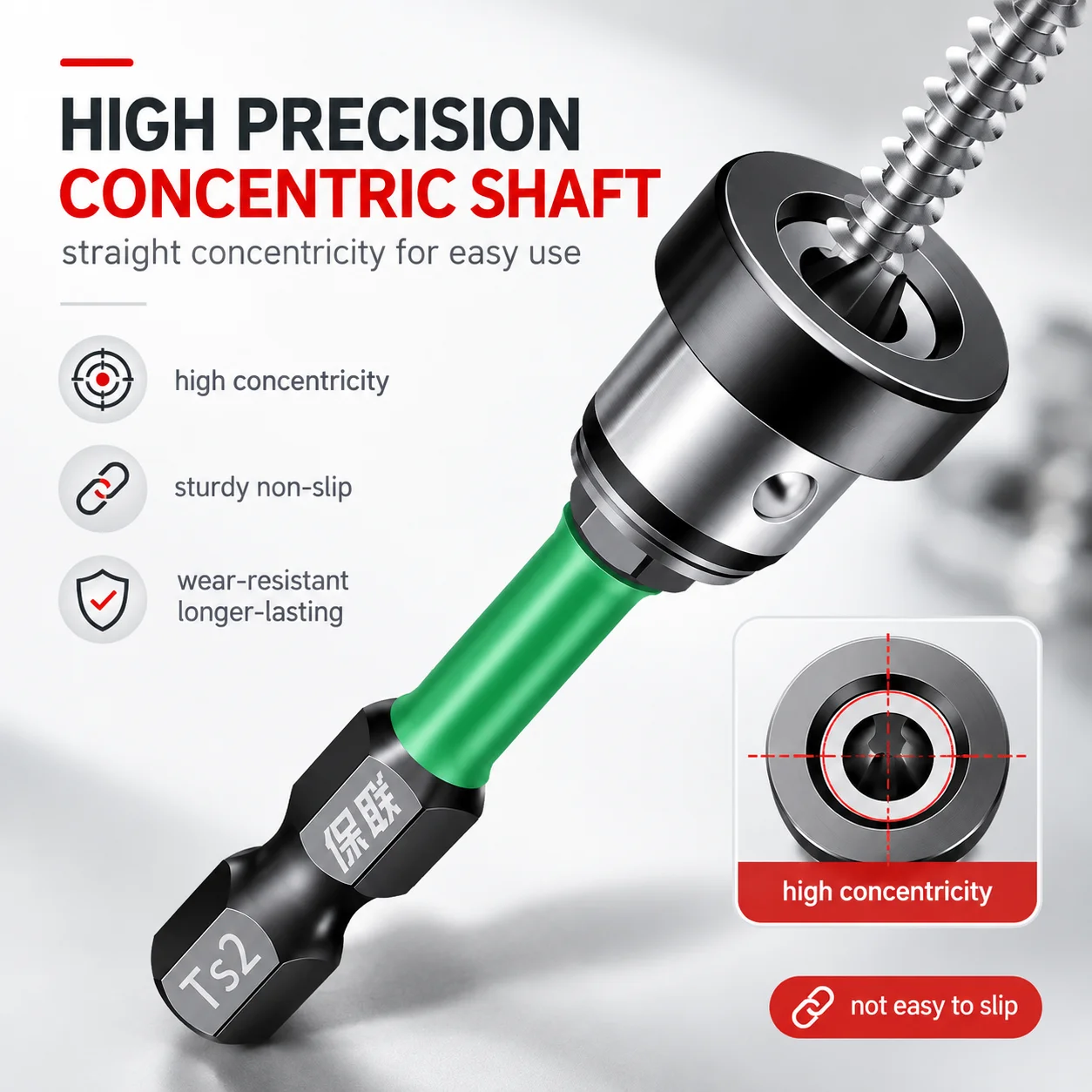 Magnetic Drywall Screwdriver Drill Tool Bedroom S2 for Plasterboard Gypsum Board Bit Batch Drilling Holder Positioning