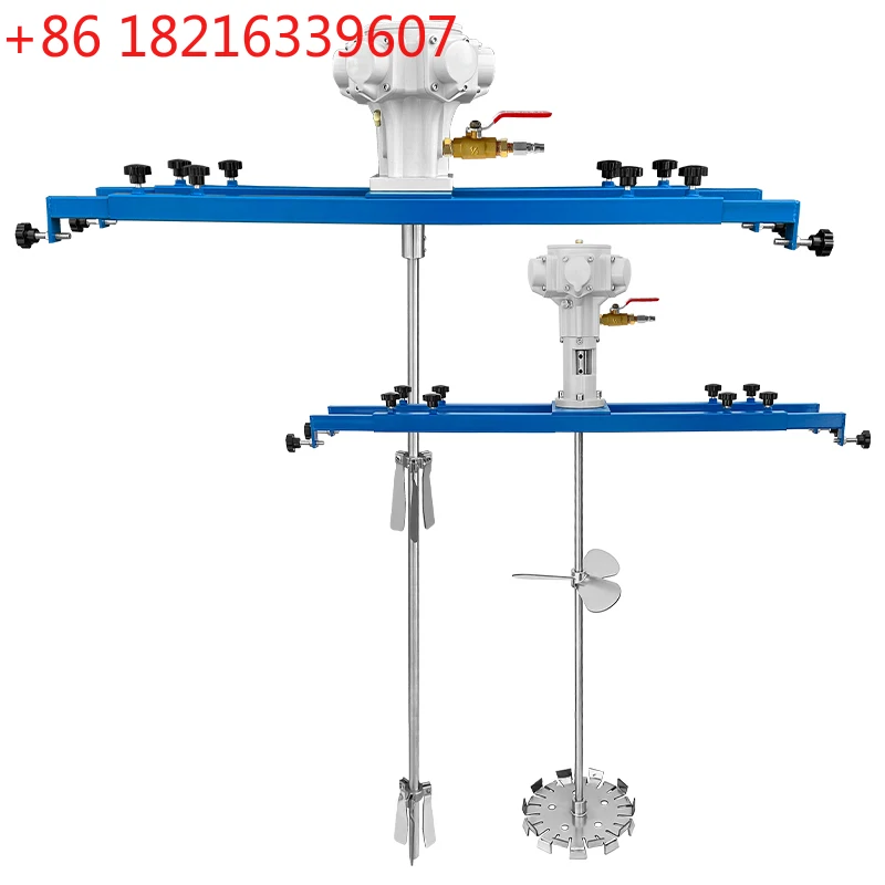 

Pneumatic mixer Chemical paint resin Mobile automatic lifting mixer