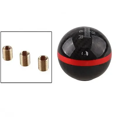 

Hot 2020 Car Interior JDM 6 Speed Carbon fiber Shift Knob Shifter Lever for Honda Free Shipping United Kingdom RUSSIA