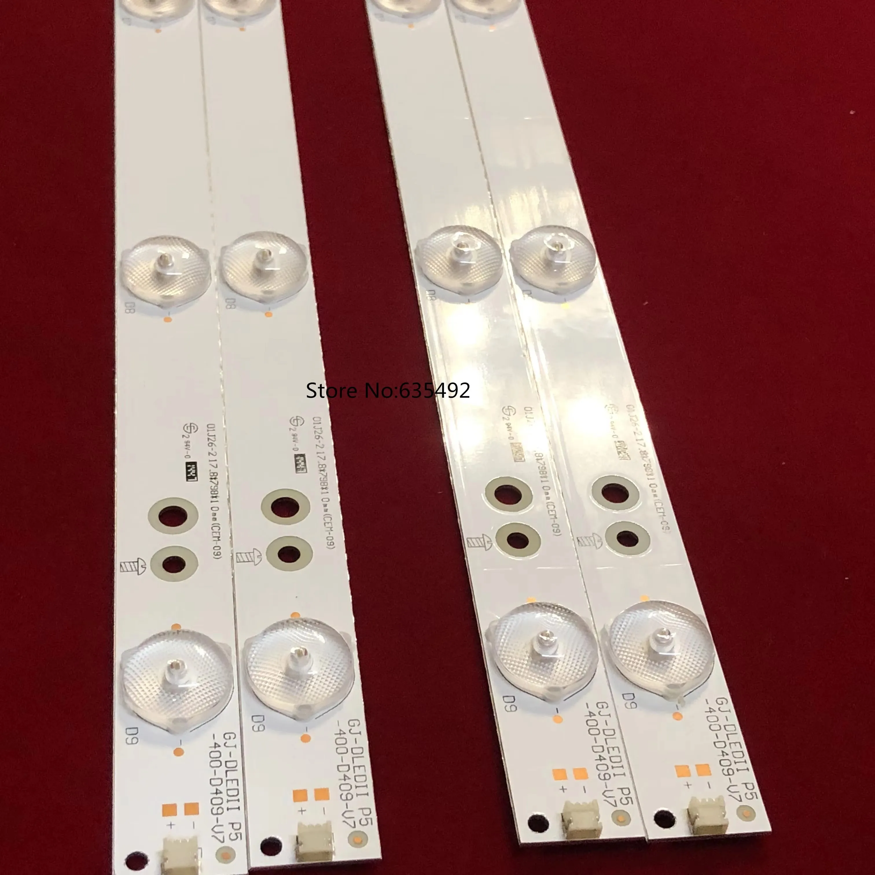 40PCS LED Strip LB40013 V004 LBM400P0901-AW-2 BDM4065UC for ONY KDL-40R380B KDL-40R350B KDL-40R350D NS-40D510NA15 TPT400LA-HN02