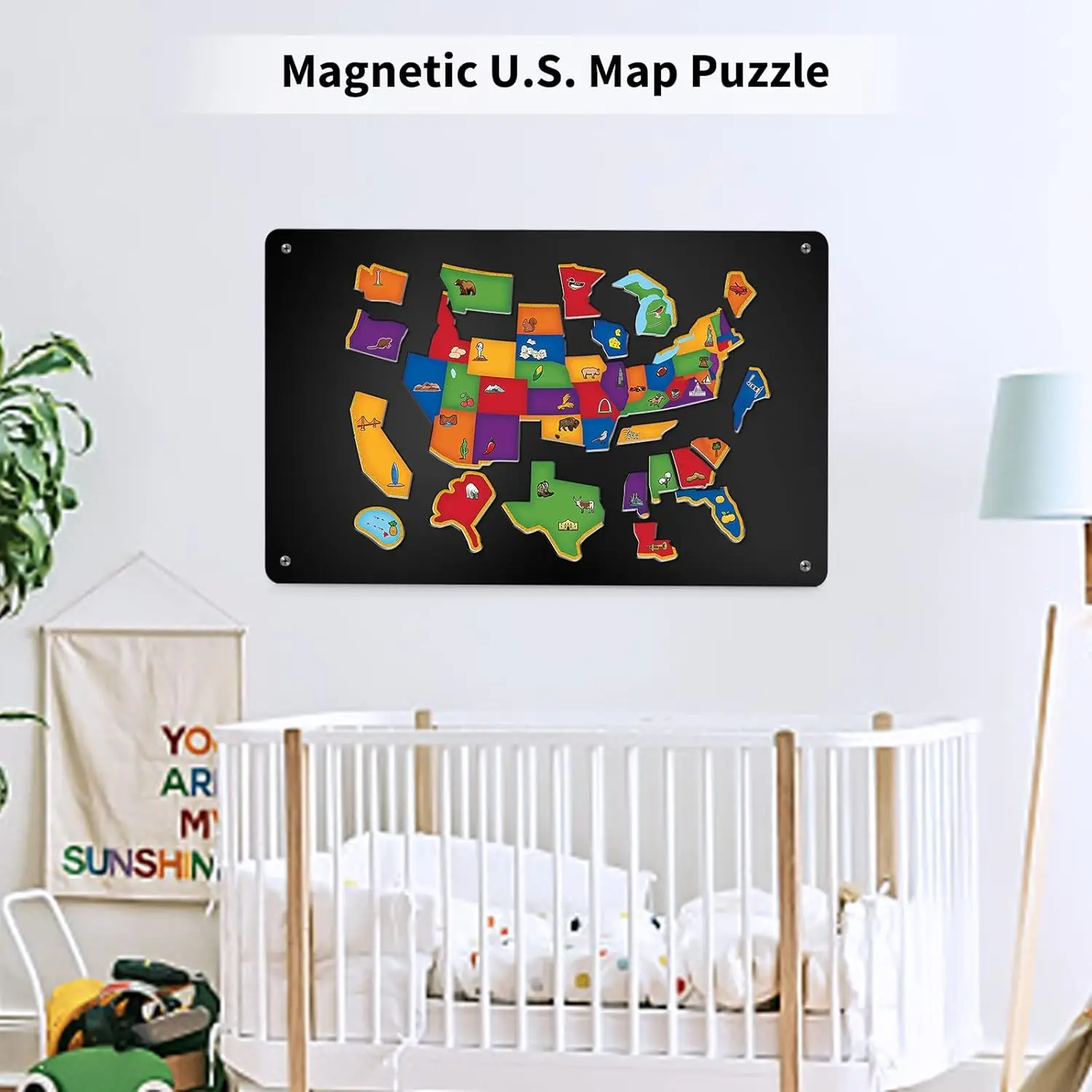 Magnetic Black/Whiteboard,  Iron Plate Hotel Front Desk Milk Tea Shop Office Commonly Used Message Board Display Board Modern De