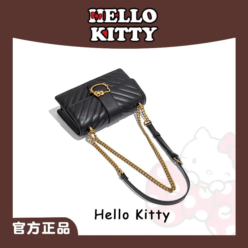 New HelloKitty Crossbody Bags Sanrio Anime Women\'s Bag High-end Shoulder Bags Women\'s Crossbody Small Square Bag Birthday Gifts