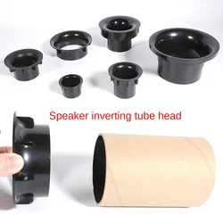 2 Pcs Speaker Guide Tube Plastic Tube Head Inverted Hole Air Duct Audio Accessories New Sound Tube 4 Inches - 12 Inches