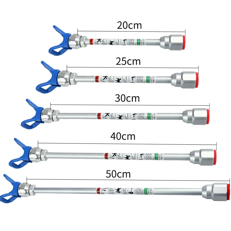 Airless Sprayer Gun Tip Extension with Nozzle Guard, Airless Paint Sprayer Spray Gun Tip Extension Pole