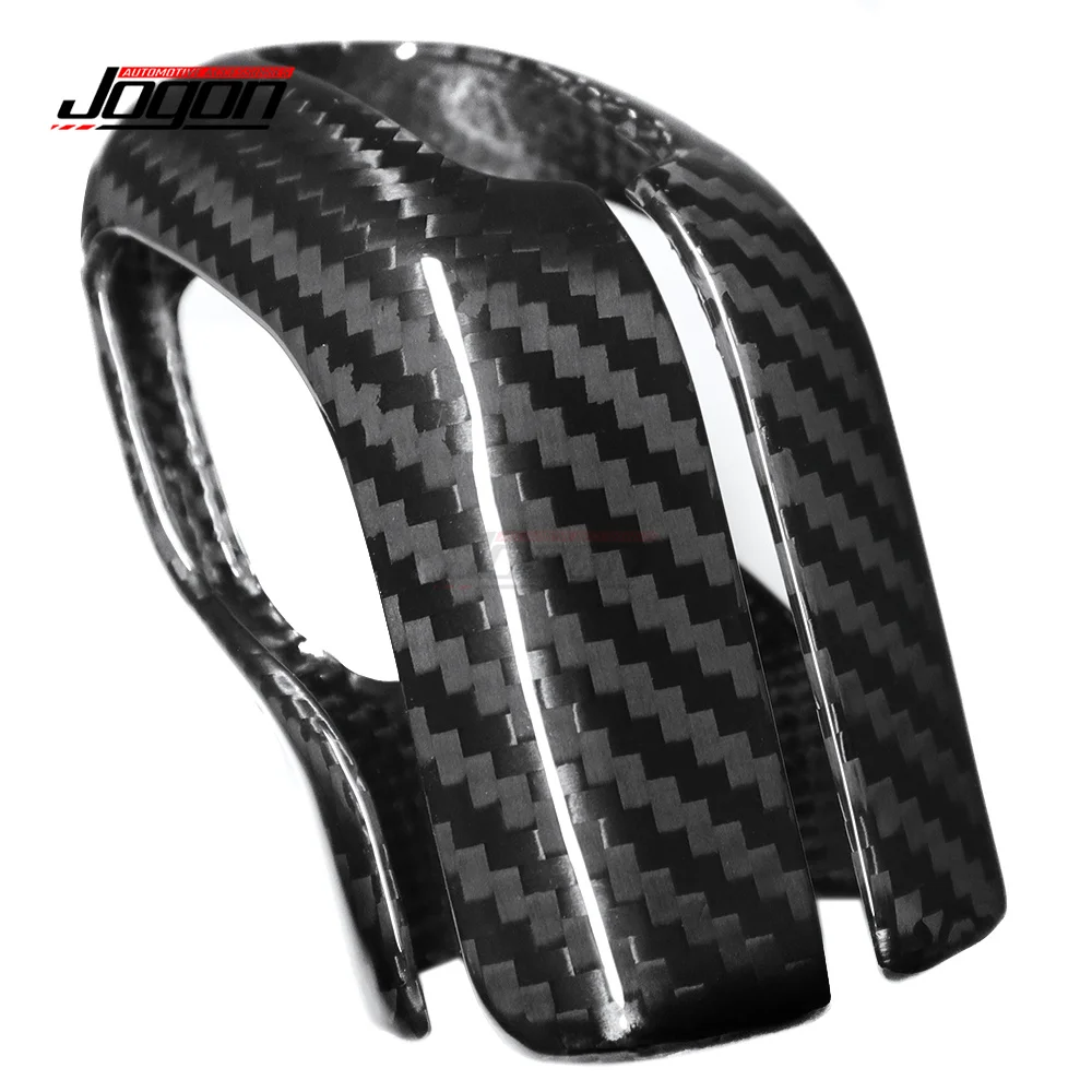 

For Hyundai Elantra N Kona N Veloster N I30 N 2021-2025 Center Gear Shift Knob Trim Pre-preg Dry Carbon Fiber Interior