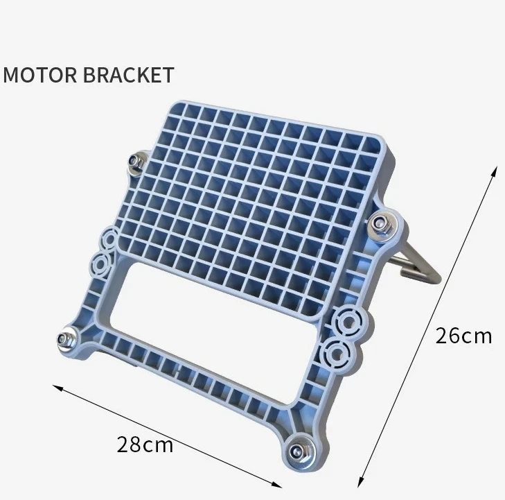 Motor Mount Electric/Gasoline Engine Bracket For Koetsu Sup Board/Kayak Boats