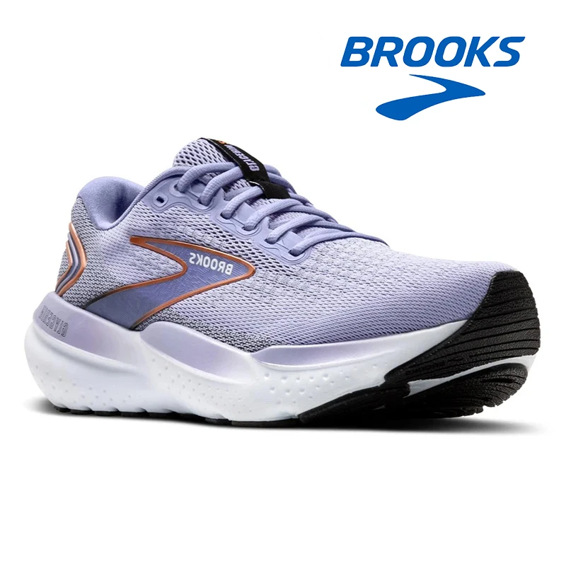 BROOKS 21 Series Lavender Pareja Zapatillas para correr de moda Entrenamiento de intervalo de alta intensidad y zapatillas City Shuttle