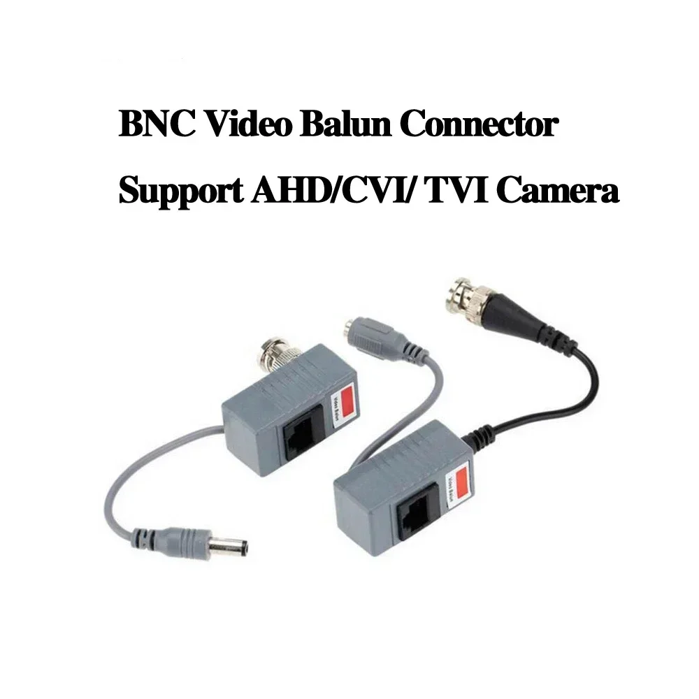 cctv-camera-accessories-bnc-utp-rj45-video-balun-with-audio-and-power-over-cat5-5e-6-cable-10pcs