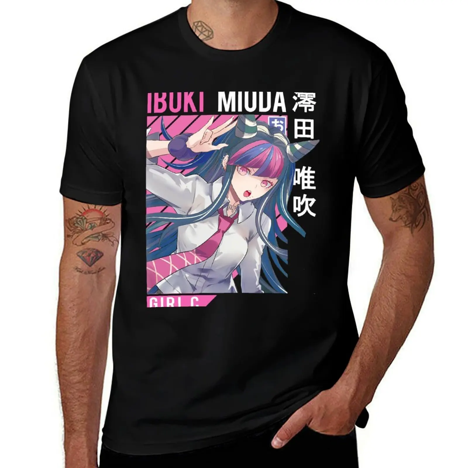 Ibuki Mioda T-Shirt Fashion Casual Short Sleeve Top T-Shirt