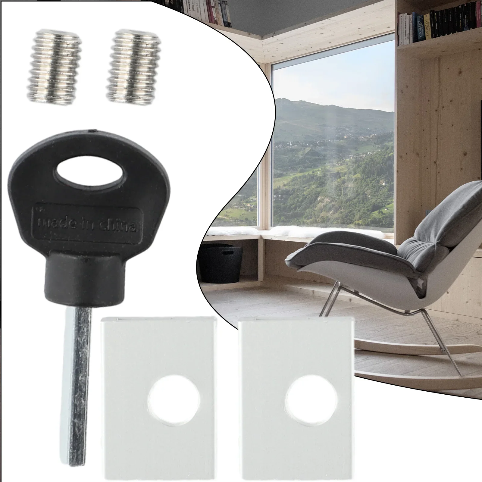 Tool Lock Stopper And Pets Anti-theft 2pcs Adjustable For Kids Lock Stopper Safety Locks Exquisite High Quality