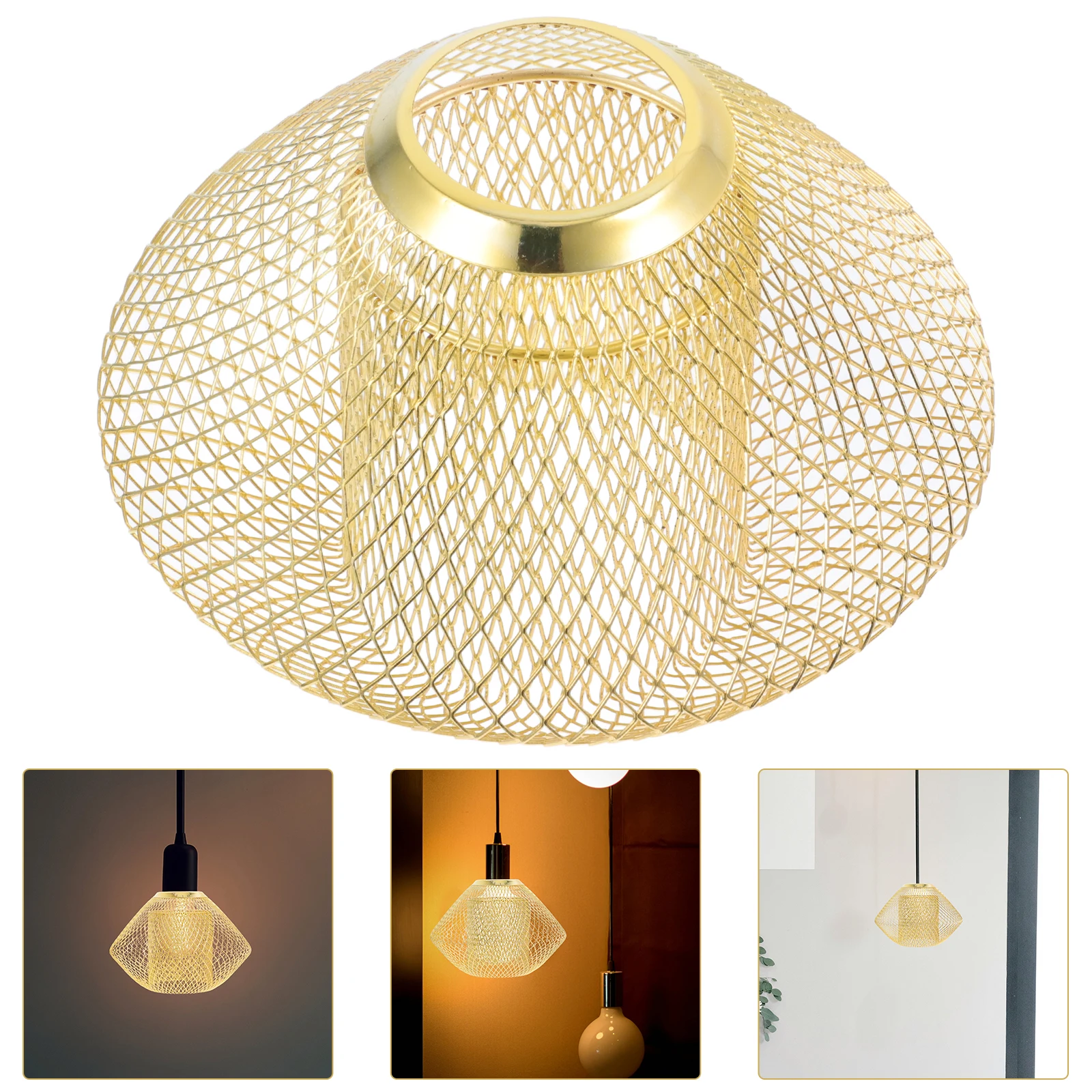 

Retro Metal Hollow Out Lamp Shade Industrial Style Pendant Light Cover Replacement Decorative For Home Hotel Lighting Fixture