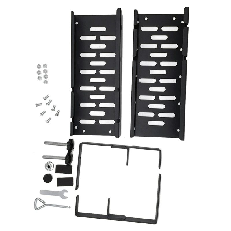 Expandable Under Desk Cable Storage Rack Management Tray Desk Socket Holder Wire Cord Power Strip Adapter Wire Organizer