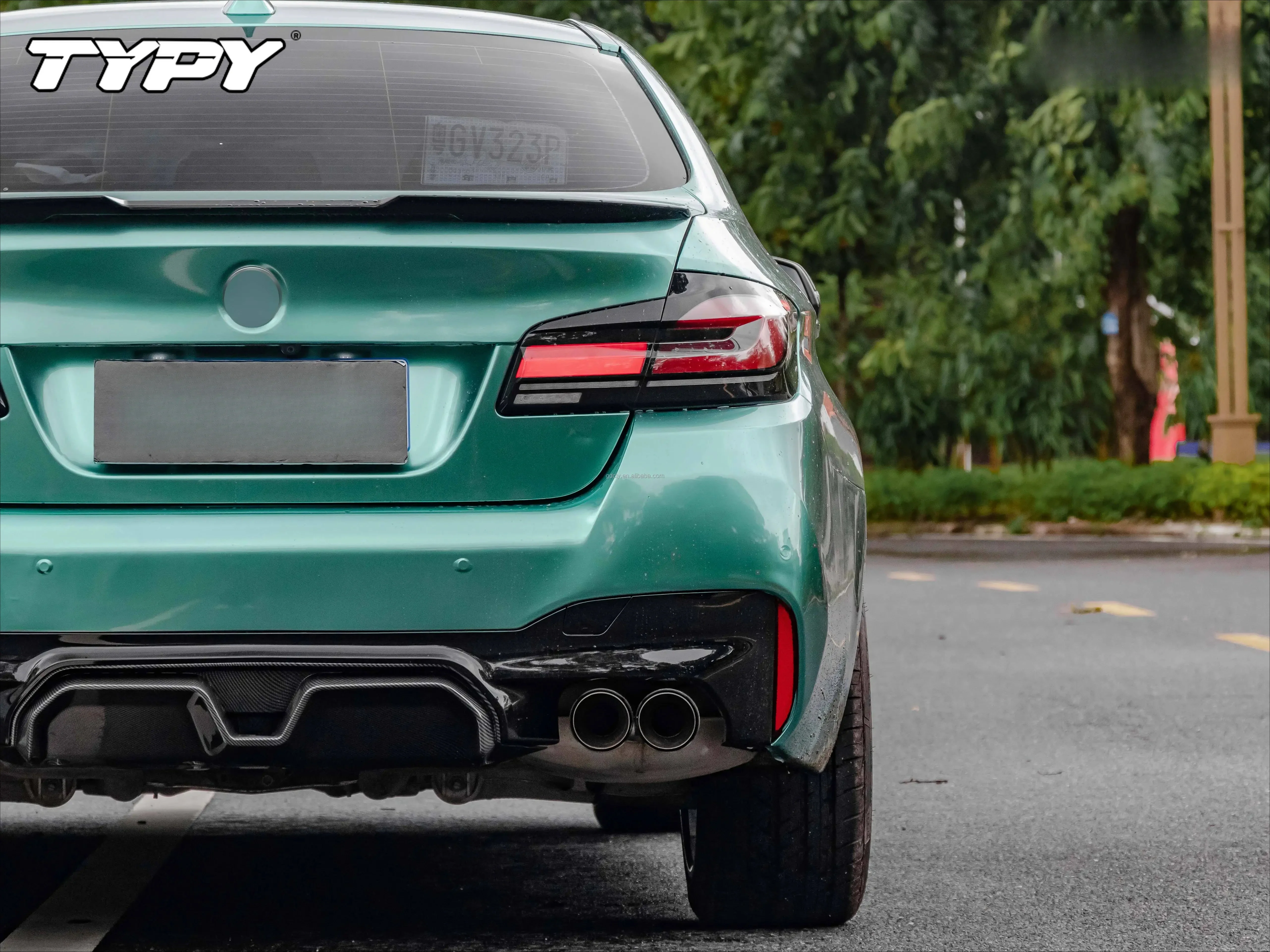 Flash Sale ! Genuine Car Bumper For BMW 5 Series F10 F18 Upgrade 2022 G30 M5 Headlights Taillights Side Skirt Fenders 2009+
