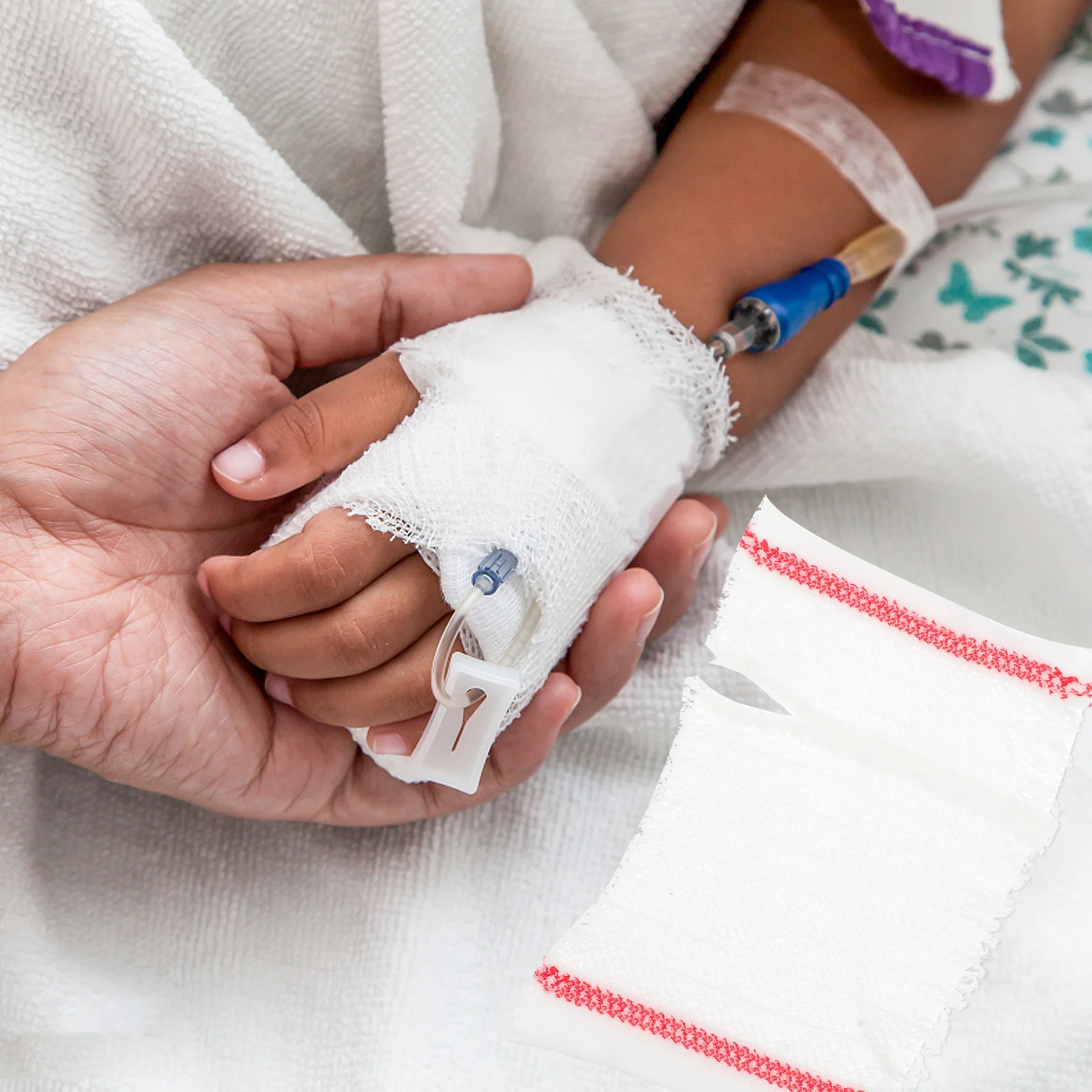 التمريض كم شبكة تنفس أنبوب الكفة الثابتة ل Picc القسطرة غطاء للذراع دعم الرعاية الصحية #6