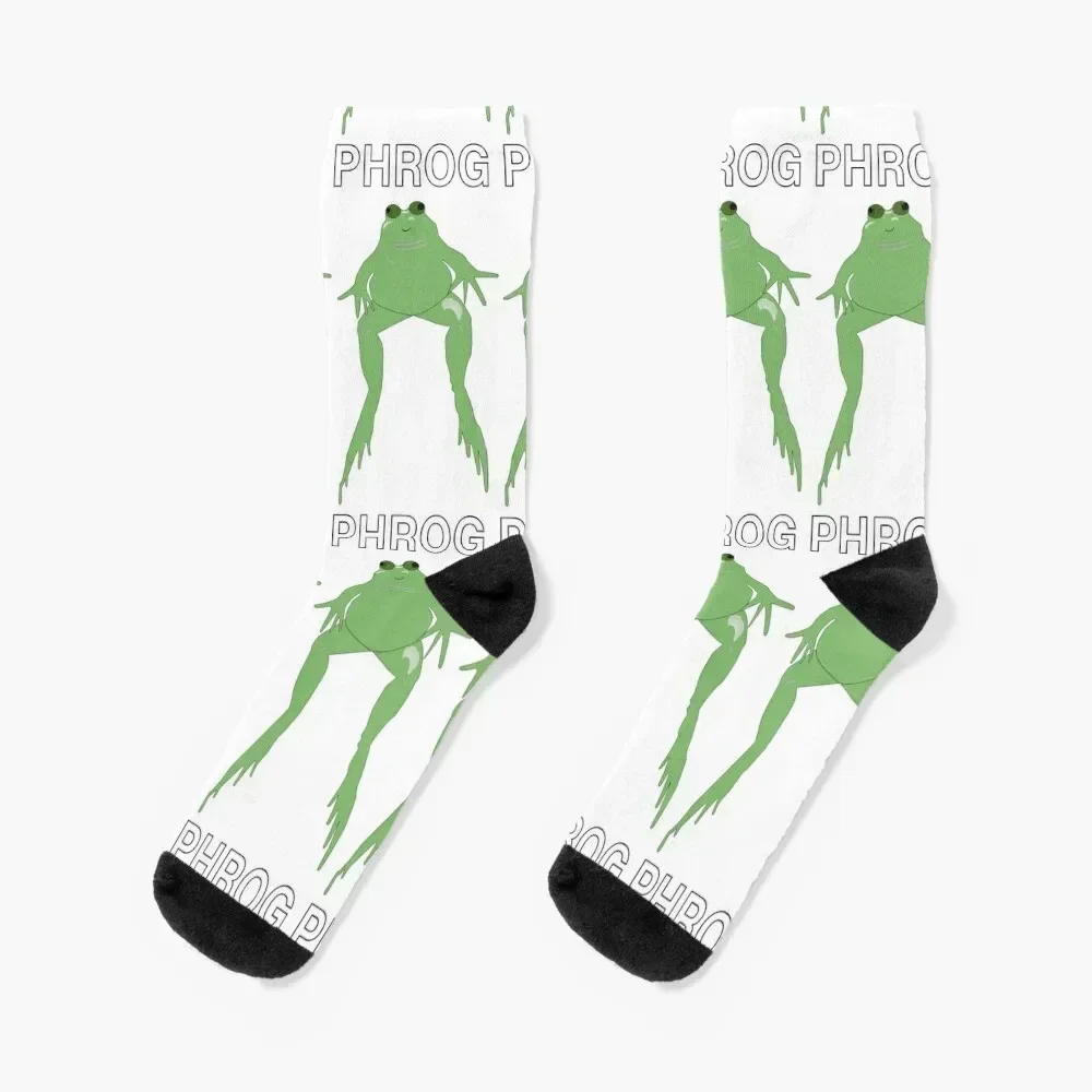 

Happy Phrog Socks golf football custom aesthetic Socks Ladies Men's
