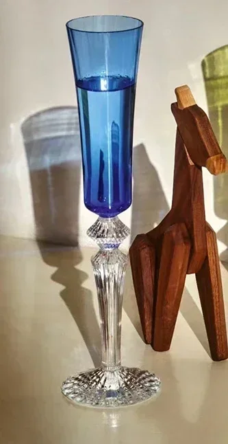 Y1  European Flute, Thousand Nights Crystal Glass, Red Wine Glass, High-end Wedding Dinner, Gift Champagne Glass