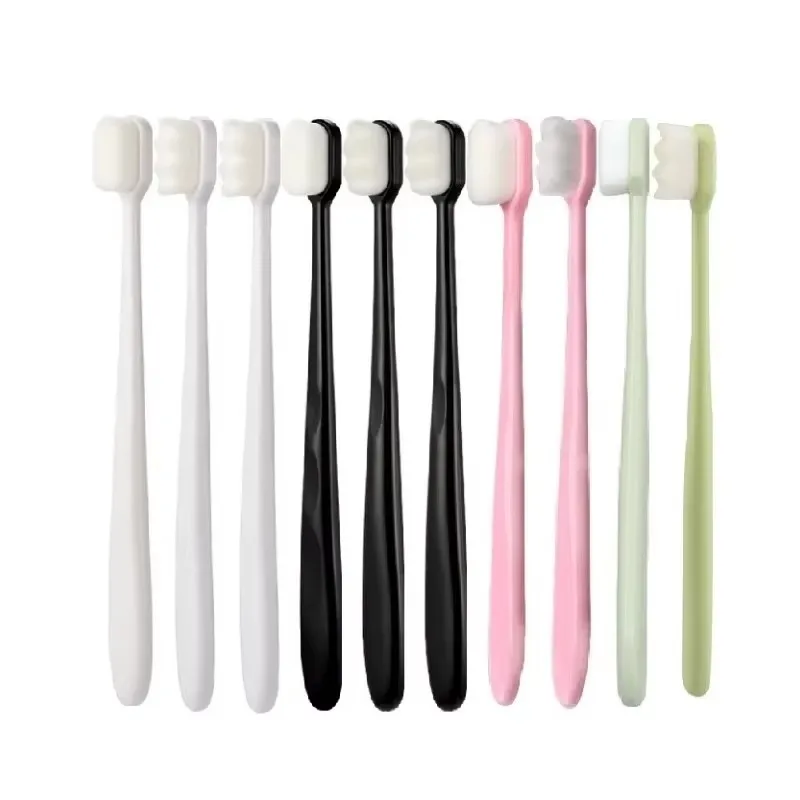 

1/5/10Pcs Toothbrush Million Nano Bristle Ultrafine Adult Tooth Brush Teeth Deep Cleaning Dental Oral Care Brush Portable Travel