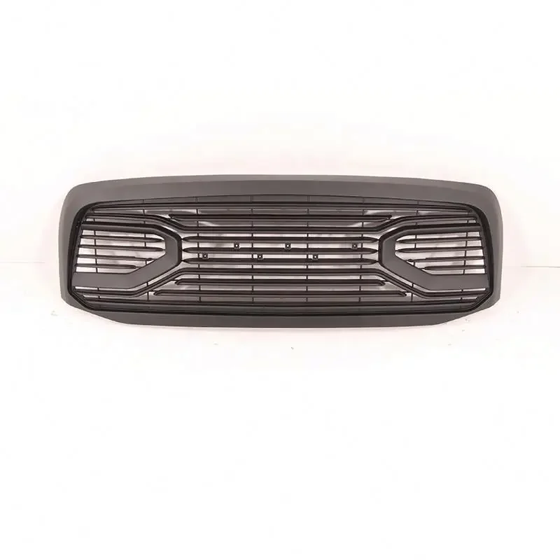 Gobison 2006-2008 Offroad Auto body kit pickup accessories ABS car front bumper grille with light for Dodge ram 1500