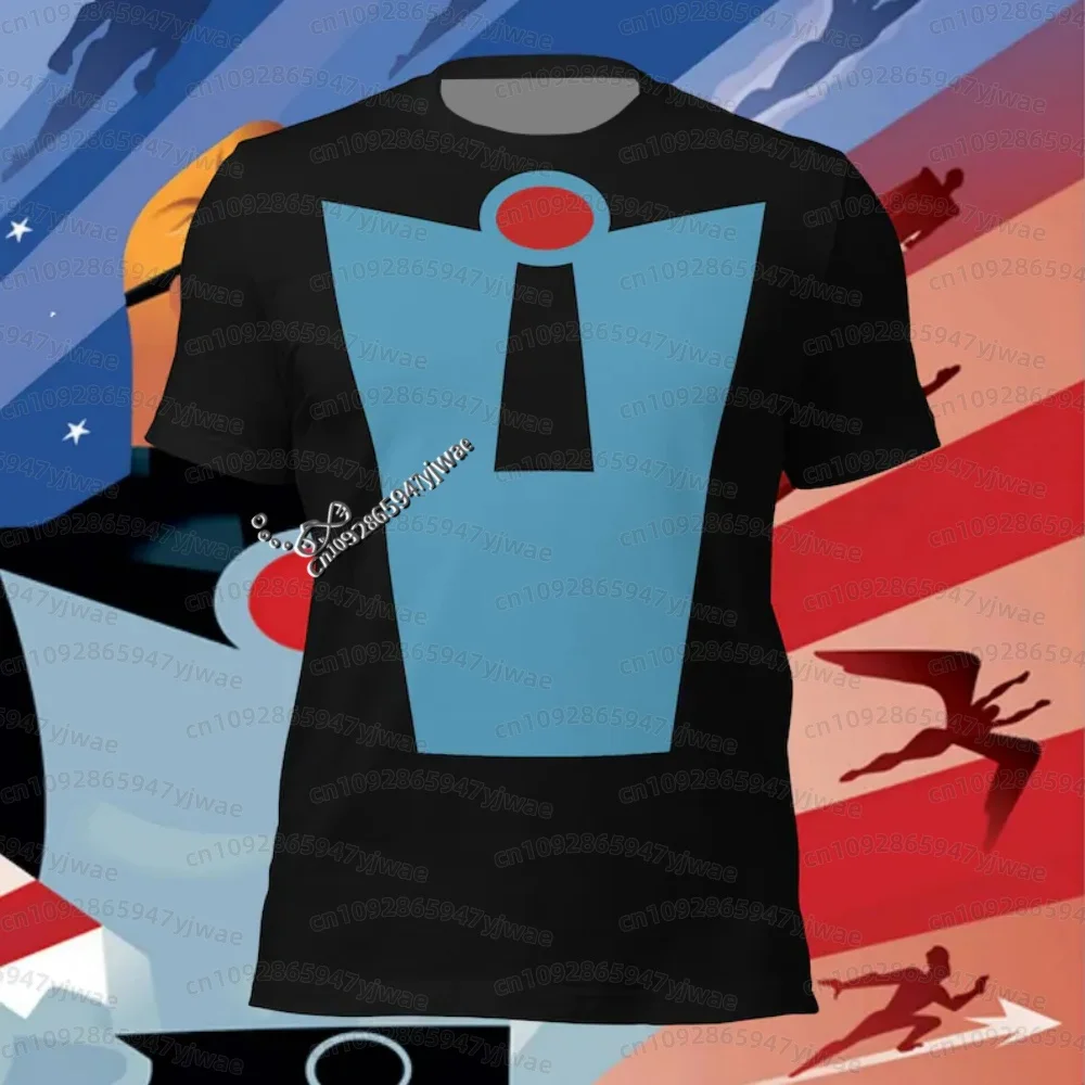 2026 Incredibles Familienlogo Grafik-Print-Shirt, Film-Fan-T-Shirt, T-Shirt für Familienmitglieder, Party-T-Shirt, Baumwoll-T-Shirt für Erwachsene und Kinder – Detail 6