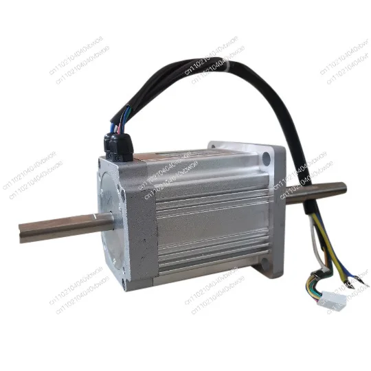 80 DC brushless winding machine motor 310V 6000 rpm 400W double output shaft