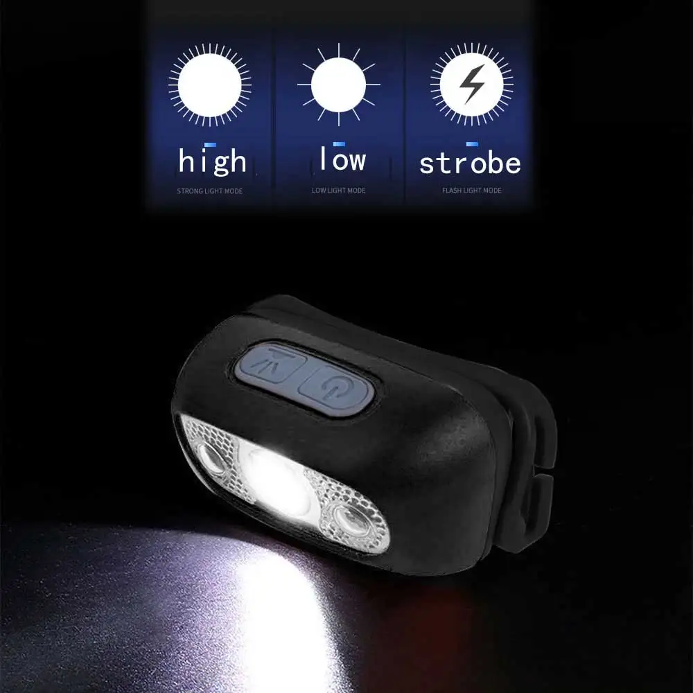 Sensor Night Cycling Running Fishing Portable Lamp LED Flashlight wristlight Strap wristlamp Torch Lantern with wrist band Light