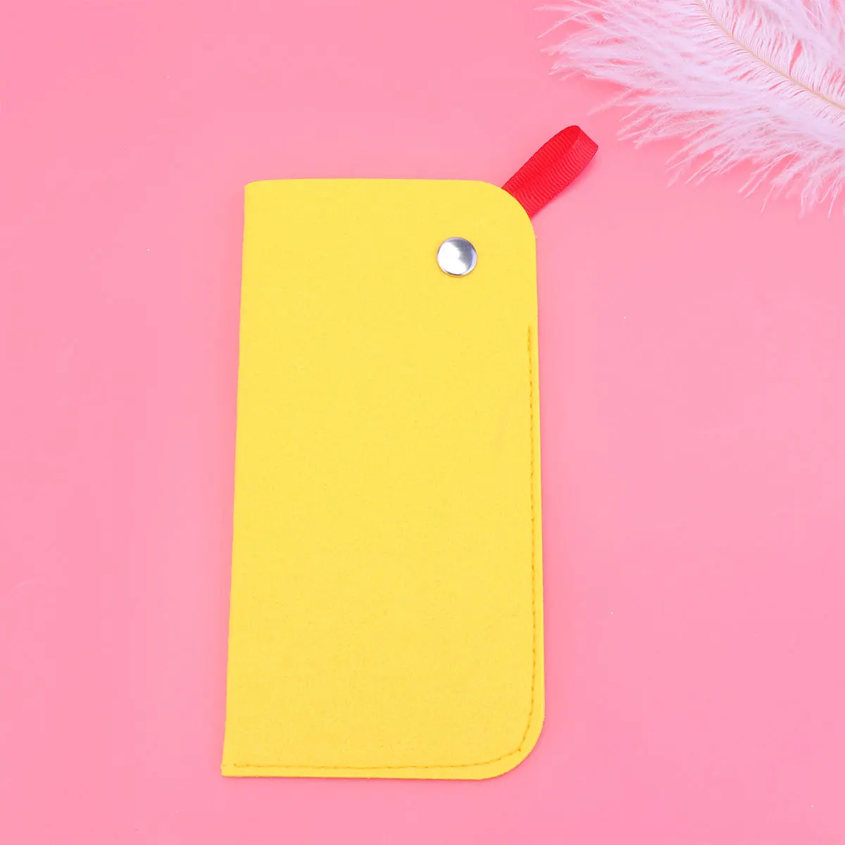 

6Pcs Glasses Bag Felt Eyeglasses Pouches Compact Protective Cover Portable Sunglasses Organizer Storage Case Glasses Bag