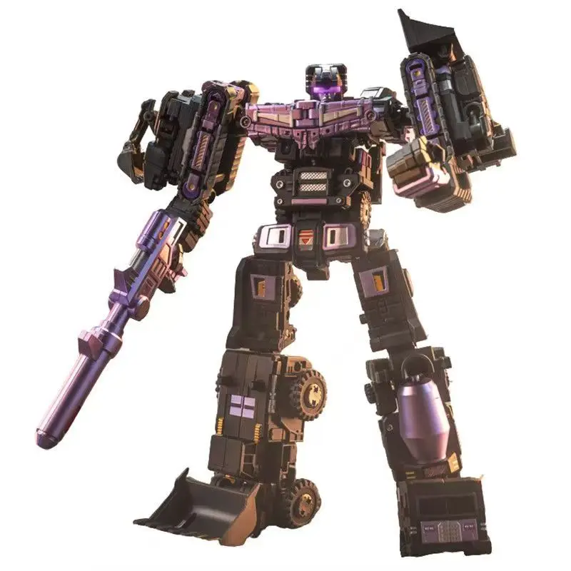 Brinquedos Transformáveis 6 em 1, Modelo MINI Devastator, Figura de Ação de 22CM, Brinquedos de Plástico ST10, Melhor Presente para Crianças, Modelo de Robô KO G1