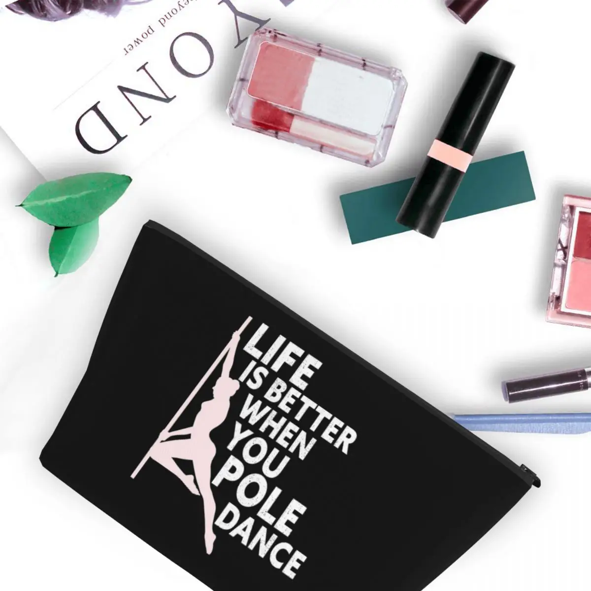 a-vida-e-melhor-quando-voce-polo-danca-fitness-polo-danca-viagem-organizador-de-maquiagem-bolsa-de-armazenamento-de-higiene-pessoal-dopp-kit-caixa